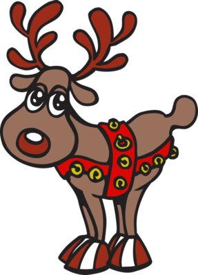 Cartoon Rudolph